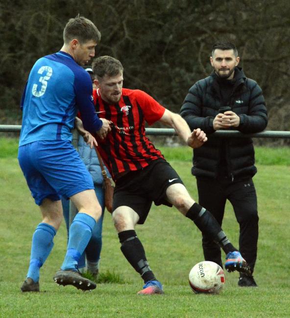 Rhys Dalling - scored the third goal for Goodwick